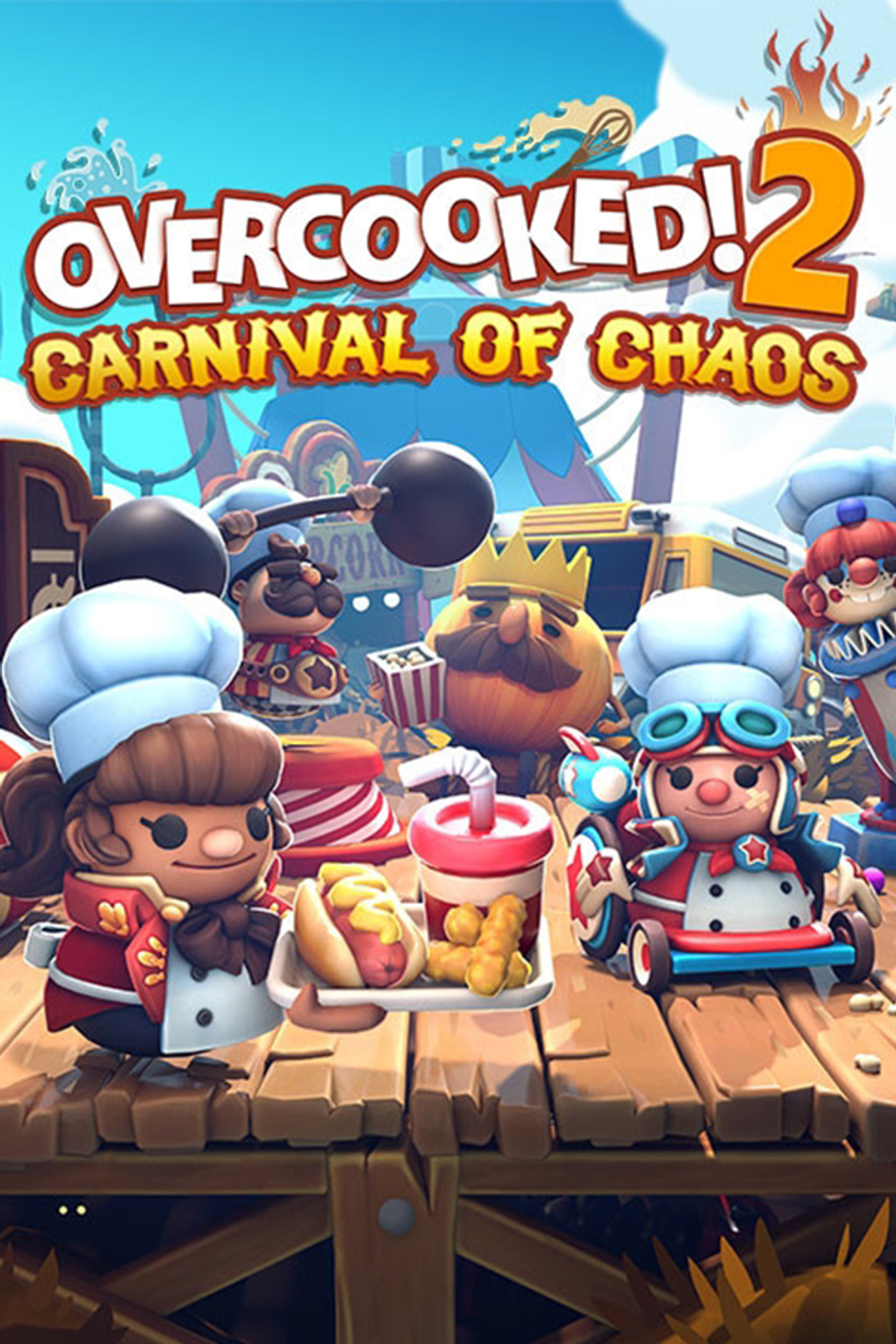 Overcooked! 2: Carnival of Chaos (для ПК, цифровой код доступа)
