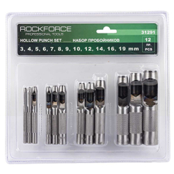 Набор пробойников, 12 пр RockForce RF-31291