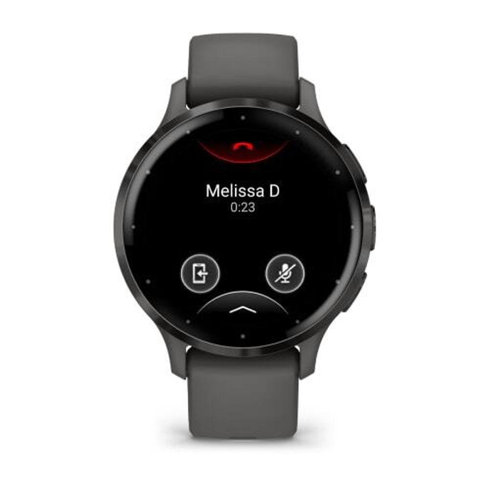 Часы Garmin Venu 3s серый с темно-серым безелем, 010-02785-00