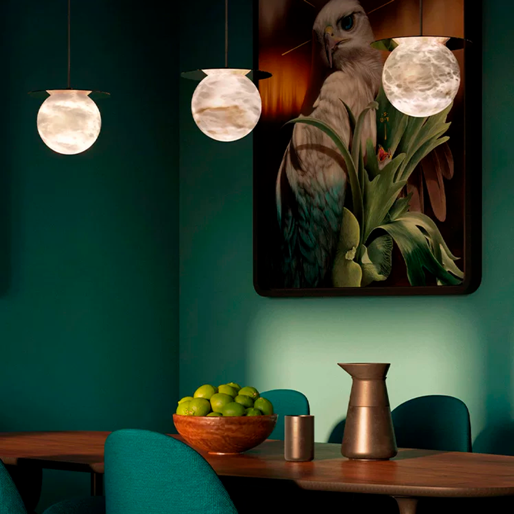 Pendant design lamp Yak by Alain Ellouz