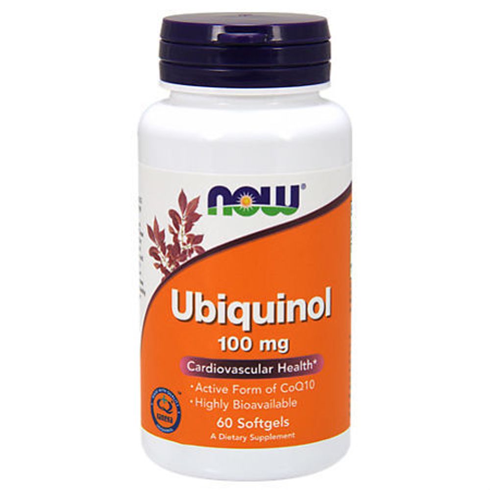 Ubiquinol 100 mg 60 softgels