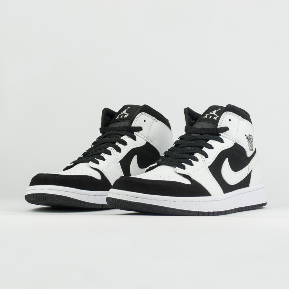 кроссовки Air Jordan 1 White / Black