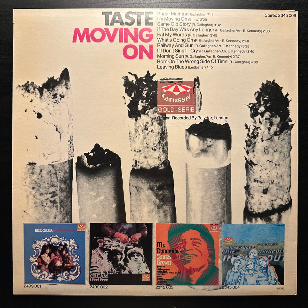 Taste - Moving On (Скандинавия 1971г.)