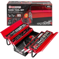 Набор инструментов 85пр. 1/4'', 1/2''(6гр.) FORCEKRAFT FK-4087C