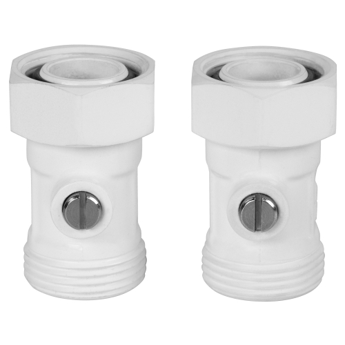 Набор нижнего подключения Royal Thermo прямой раздельный 3/4х3/4ЕК (белый)