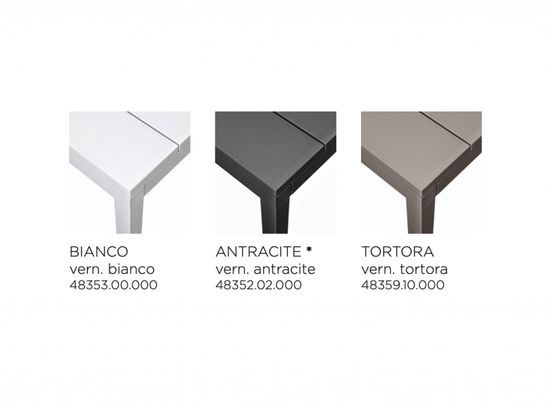 Стол пластиковый раздвижной Rio 140 Extensibile цвет тортора Nardi Италия