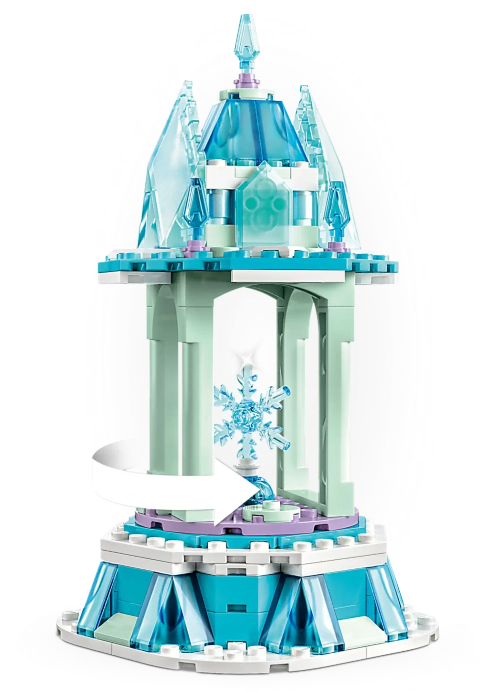 Конструктор LEGO Disney 43218 Волшебная карусель Анны и Эльзы