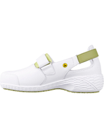 Туфли медицинские OXYPAS SAMANTHA женские на липучках, белый/зеленый, 41