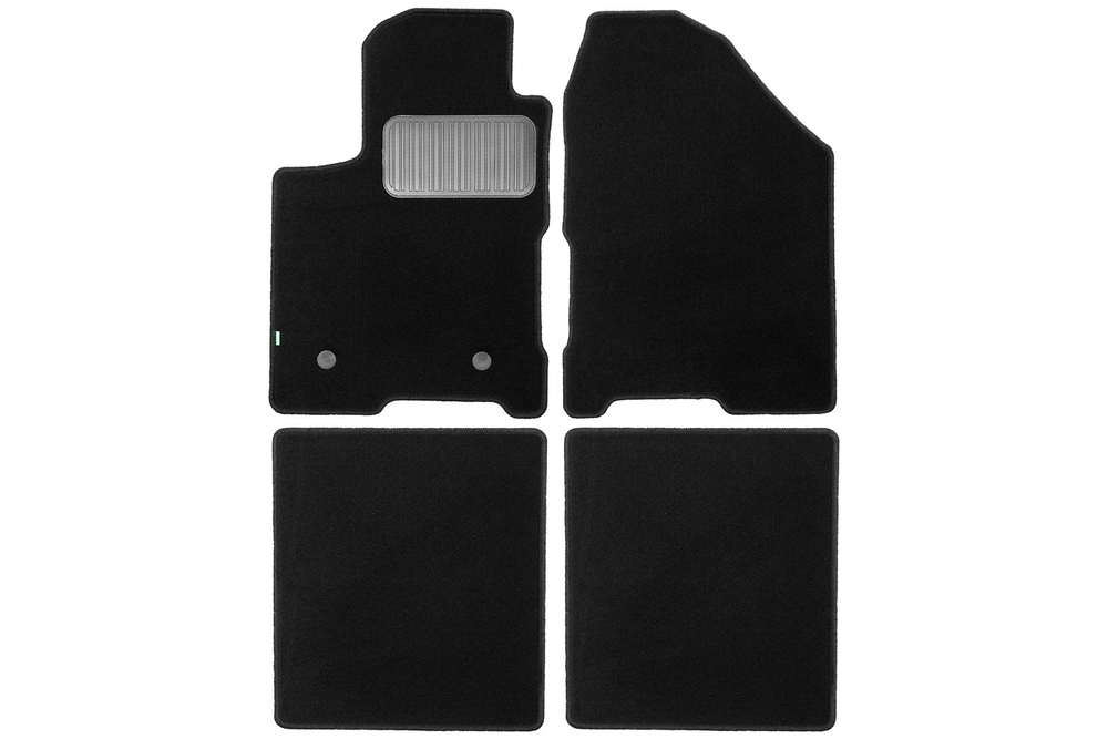 Коврики ворсовые для LADA (ВАЗ) Aura 2024 - н.в. Седан - 4 шт. коврики текстильные в салон KLEVER02.A71266.010KH