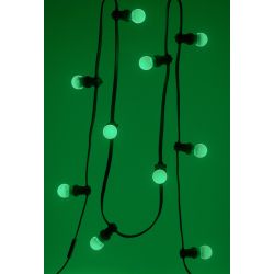 Лампа светодиодная ЭРА STD ERAGL50-E27 3Вт груша зеленый для белт-лайт Е27 | Лампы светодиодные Белт-Лайт