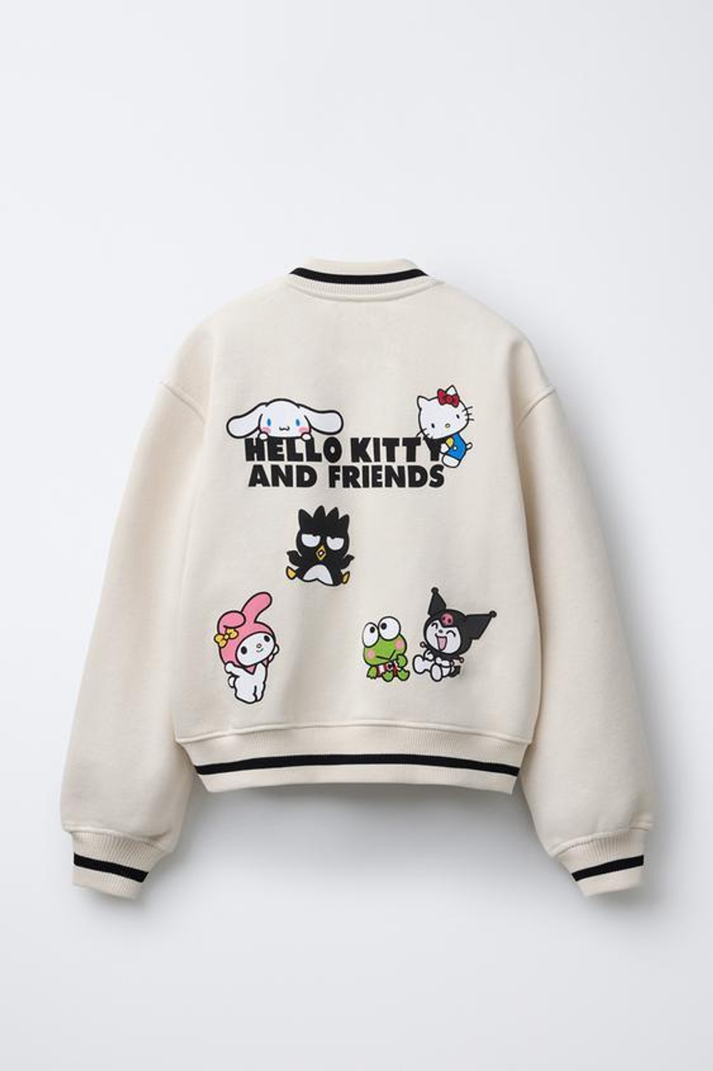 ZARA БОМБЕР HELLO KITTY ©, ЭКРЮ