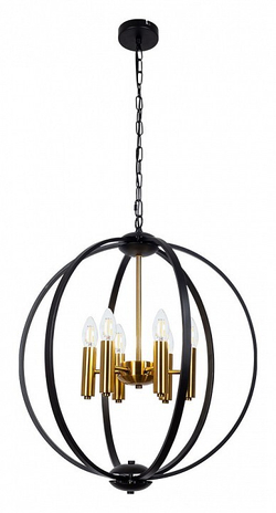 Подвесная люстра Arte Lamp A7013SP-6BK