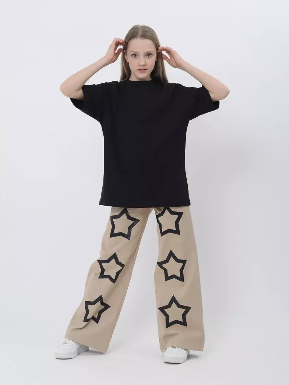 Джинсы-кюлоты  для девочки-подростка хит сезона