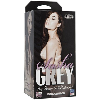 Мастурбатор-рот Sasha Grey (Цвет: телесный)