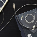 Дата-кабель Metal USB - Type-C, 1.2м, 2.4A, стальной