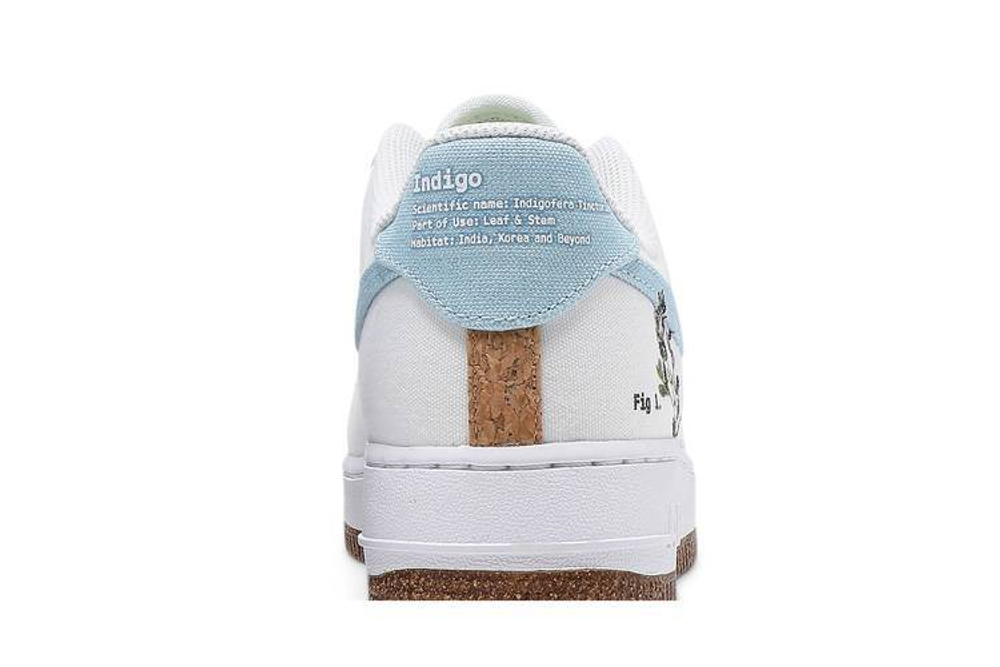Кроссовки Nike Air Force 1 Low '07 Se "Indigo" (Женская размерная сетка)