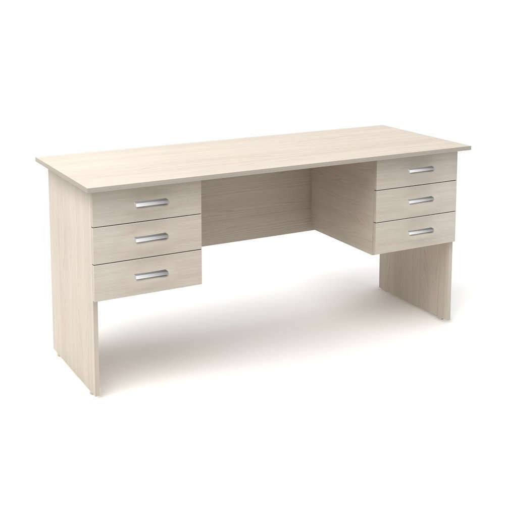 Стол рабочий с 2 тумбами КАНЦ