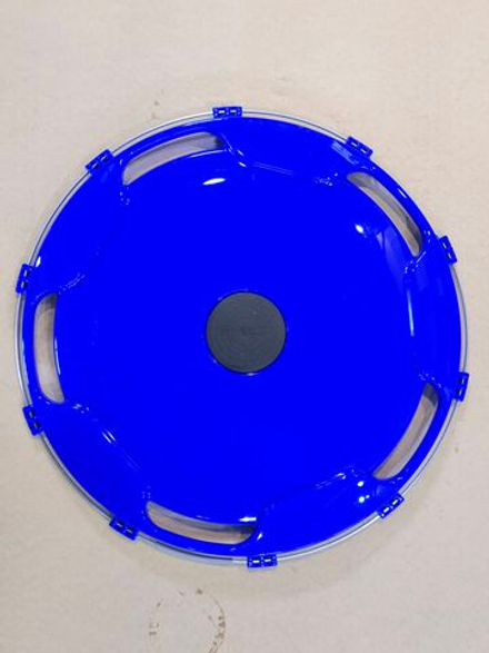 Колпак колеса R-22,5 заднего (пластик) (синий)