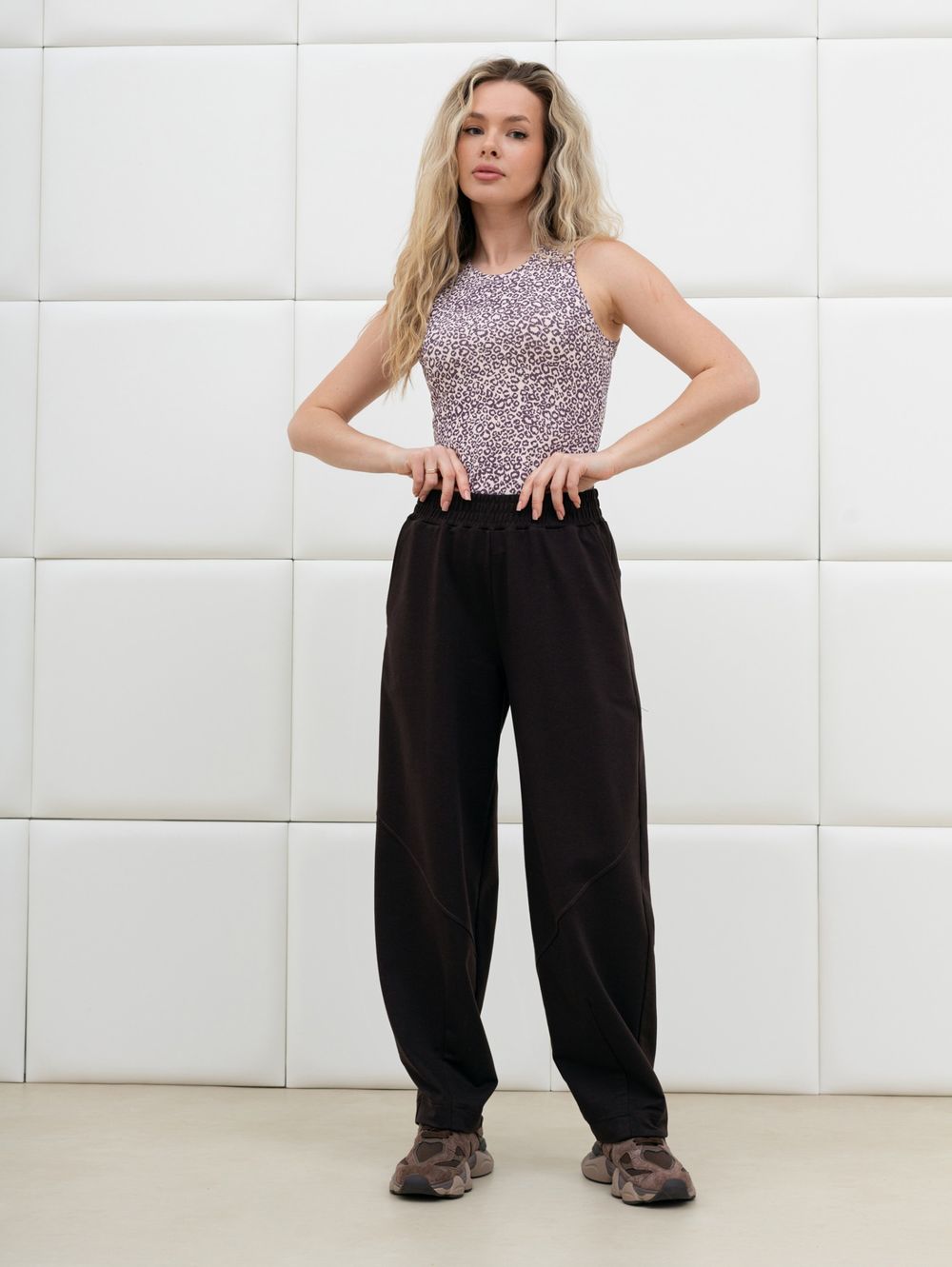 Брюки Бейс Виотекс ТЁМНО-КОРИЧНЕВЫЙ