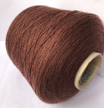 Пряжа Кашемир ECO cashmere 2/26 коричневый меланж