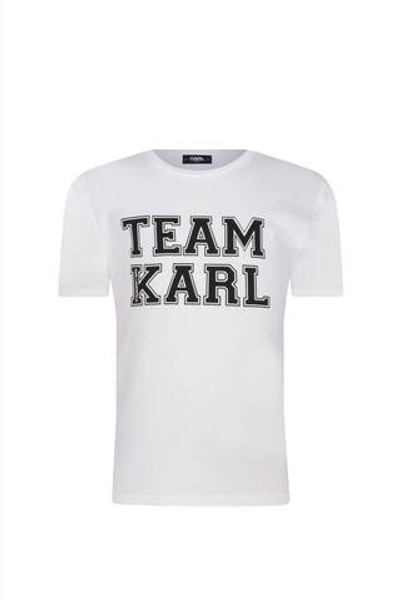 Футболка Karl Lagerfeld Kids - белый(Z30049)