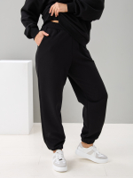 Костюм с брюками КБфн-091/черный-п