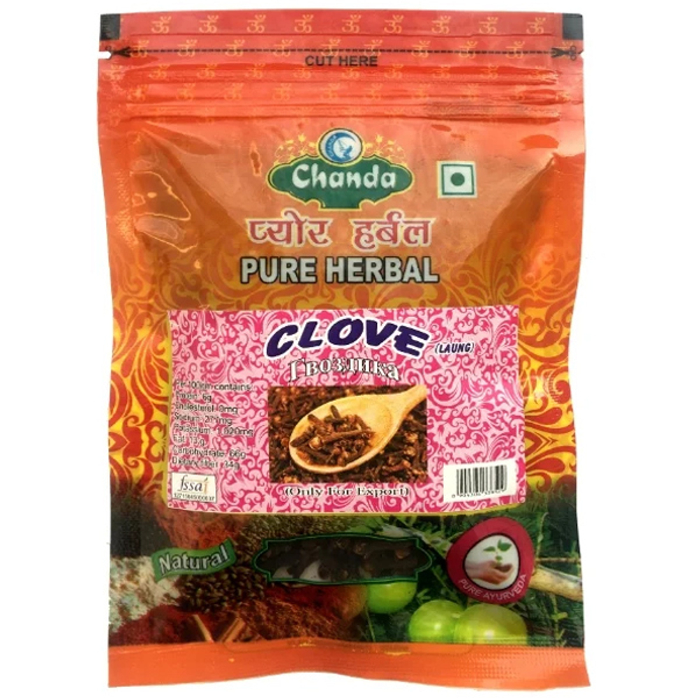 Гвоздика целая (Laung Clove Chanda), 50 грамм