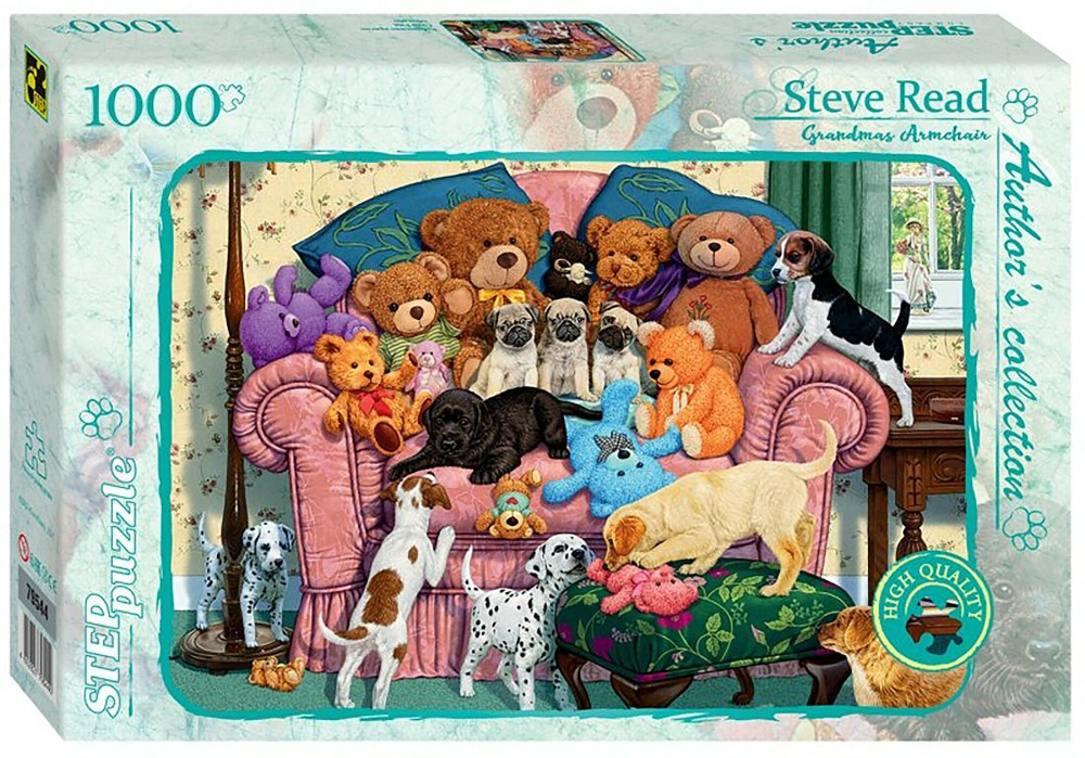 STEP Puzzle Пазл 1000 Бабушкино кресло (Авторская коллекция) 79544 Степ /9/ .