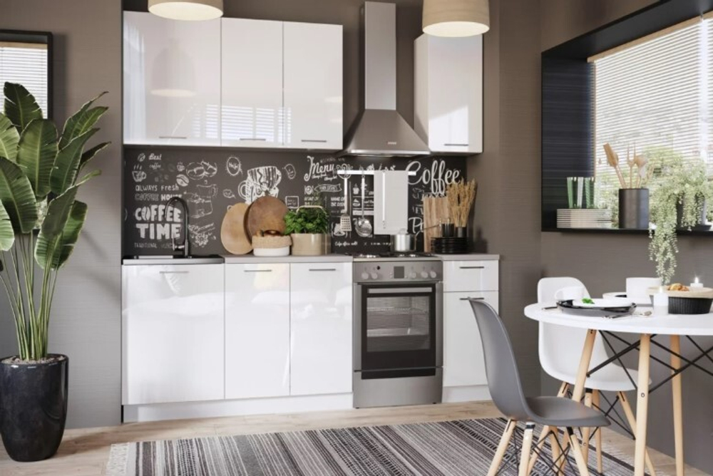 Кухонный гарнитур Ника Глосс 1,8.