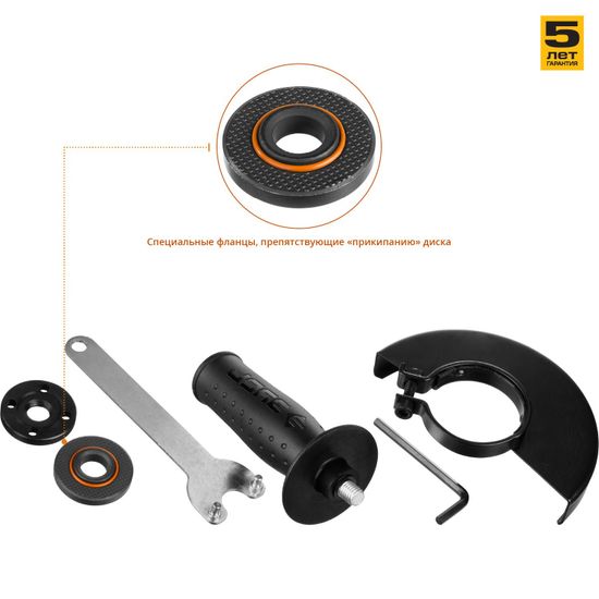 Угловая шлифмашина "ЗУБР" УШМ-125-800 М3