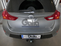 Фаркоп оцинкованный Galia T056C для Toyota Auris хетчбек 2007-2013, 2013-(паспорт и сертификат в комплекте)(без электрики)