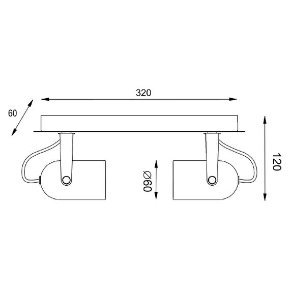 Спот Vele Luce Luigi VL8055S02