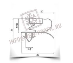 Уплотнительный профиль_007 (тип ЕК) для холодильного оборудования.