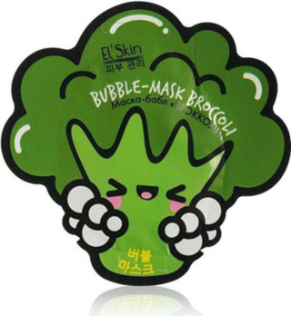 Маска-бабл с экстрактом брокколи EL`SKIN Bubble Mask Broccoli 10 гр