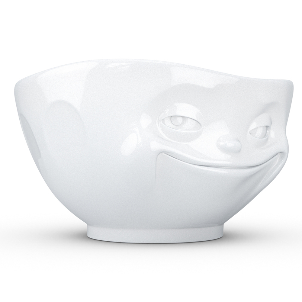 Чаша tassen grinning, 1 л, белая