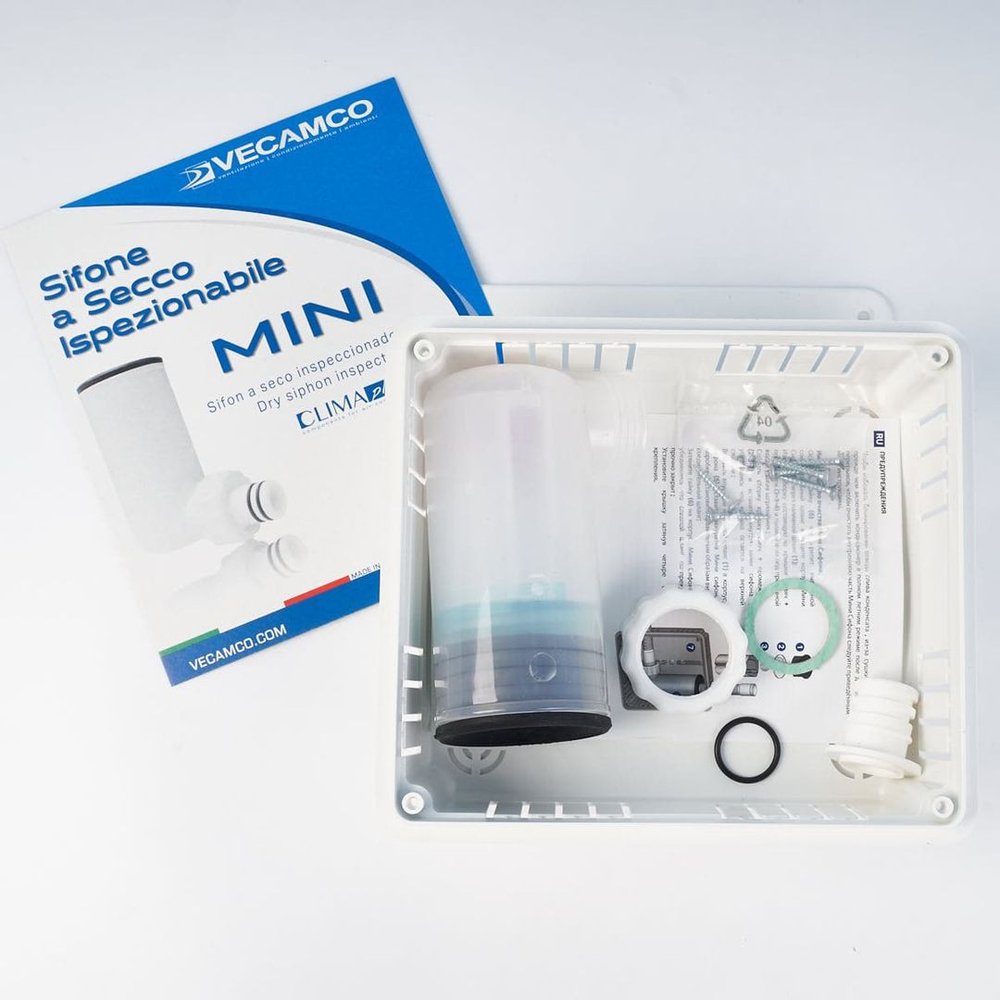 Сифон с гидромеханическим затвором VECAMCO mini