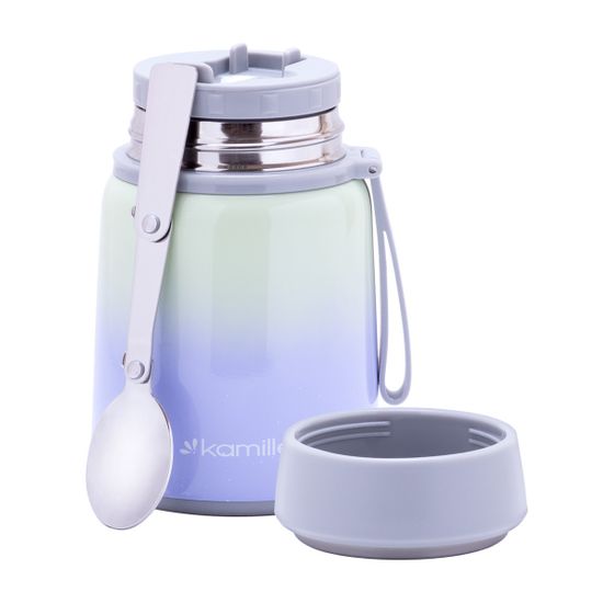 Термос пищевой 530 мл. из нержавеющей стали Kamille KM-2096