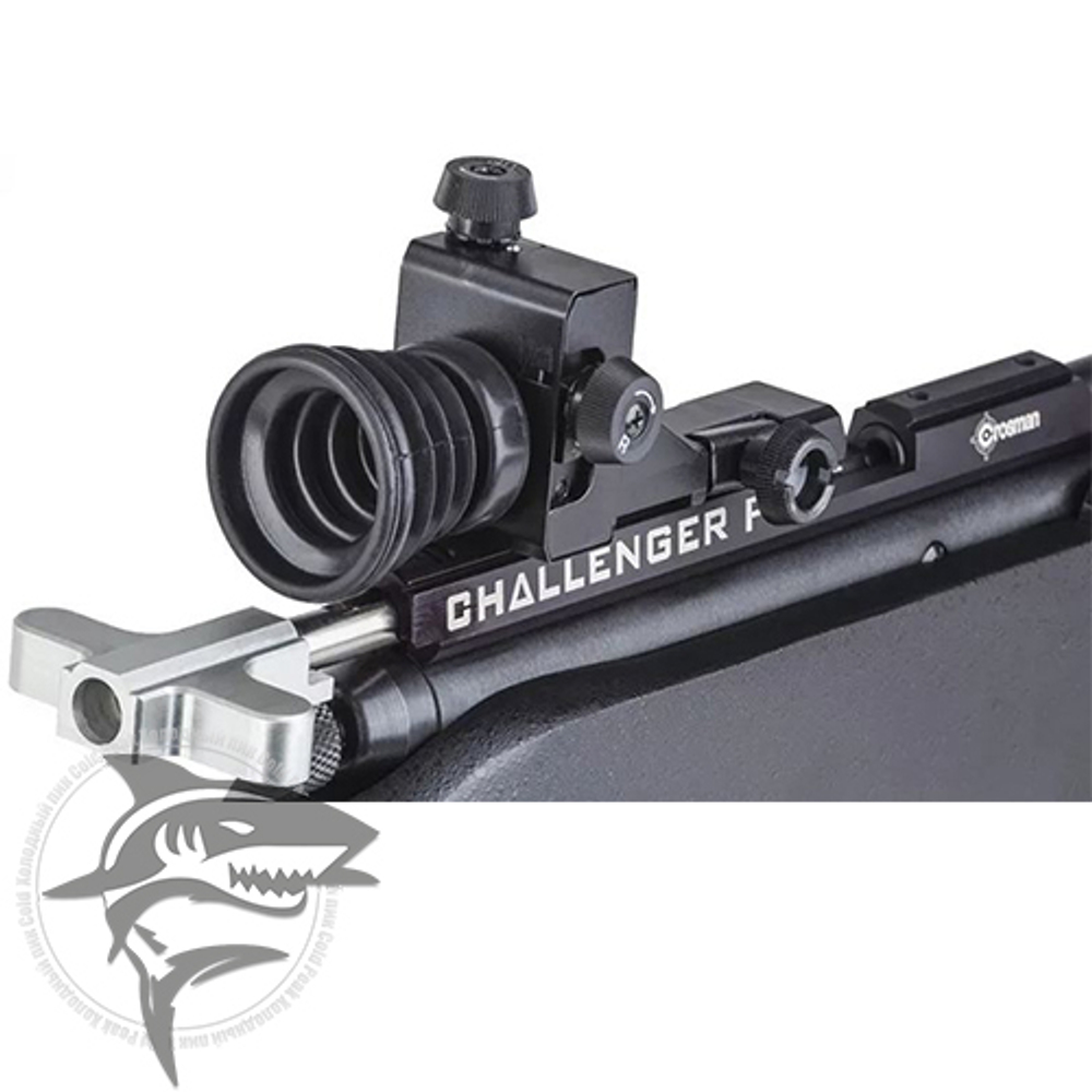 Винтовка пневматическая Crosman PCP Challenger CH2009S (черн. пластик, диоптрический прицел) кал. 4,5 мм,
