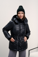 Куртка женская зимняя "Лео" черный