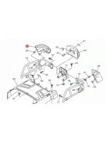 Накладка на багажник для снегохода VK Prof. 8FN775540000