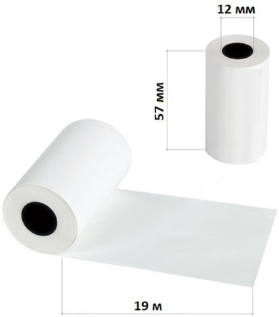 Кассовая 57мм 19м втулка12мм (16/256) ПолиП 3005