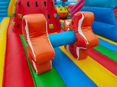 Коммерческий надувной батут «На морском дне 2», 20*10*8,5 м.