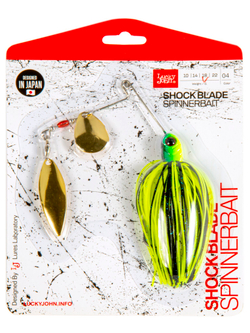 Блесна LUCKY JOHN SpinnerBait Shock Blade 18 г, цв.004