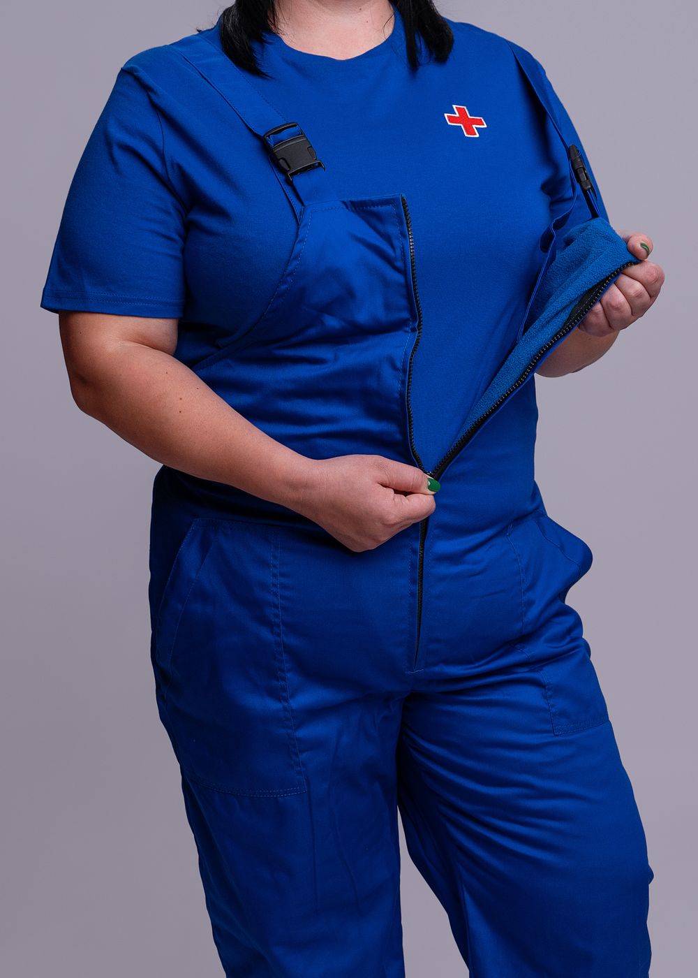 Полукомбинезон на флисе/синтепоне Скорая помощь