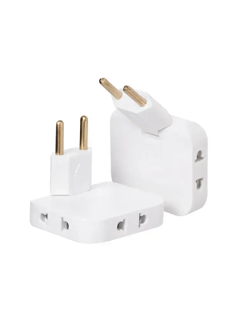 Тройник плоский поворотный для розетки, разветвитель 180 градусов, MartyHome