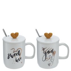 GAEM Набор из 2-х кружек, 300 мл, L12 W8 H12,5 см, 4в.