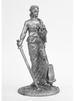 Оловянная миниатюра Богиня Фемида