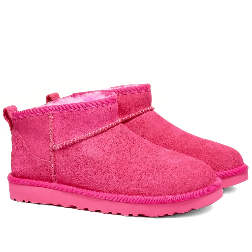 Угги Ugg Women's Classic Ultra Mini Taffy Pink