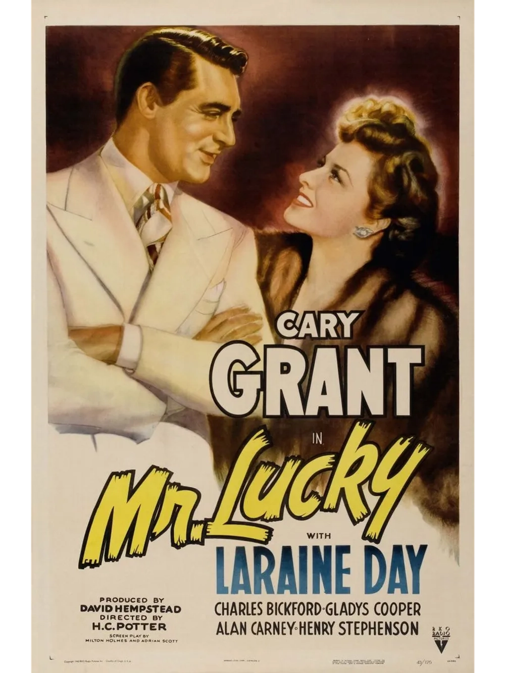 Мистер Счастливчик (1943) (DVD-R)