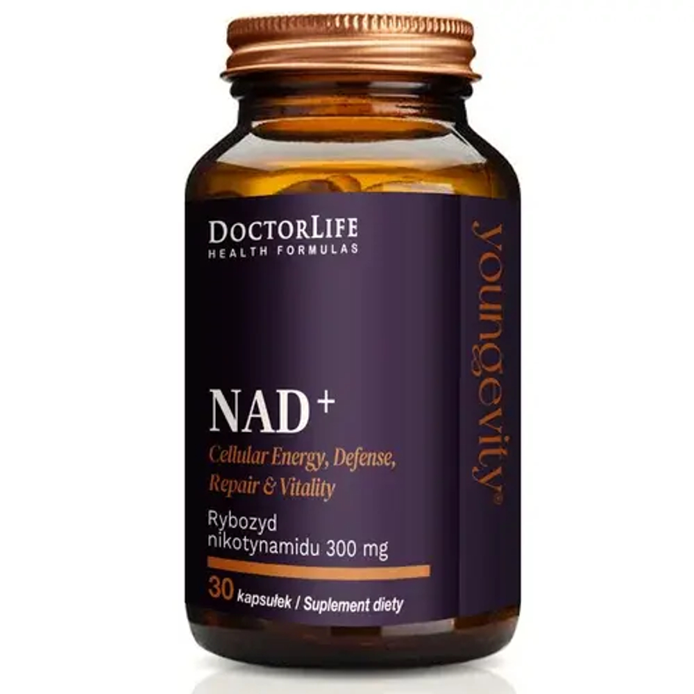 Doctor Life NAD+ никотинамид рибозид 300 мг - 30 капсул
